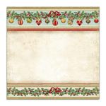 Blocco di carte Scrap Classic Christmas cm 30 x 30