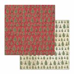 Blocco di carte Scrap Classic Christmas cm 30 x 30