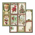 Blocco di carte Scrap Classic Christmas cm 30 x 30