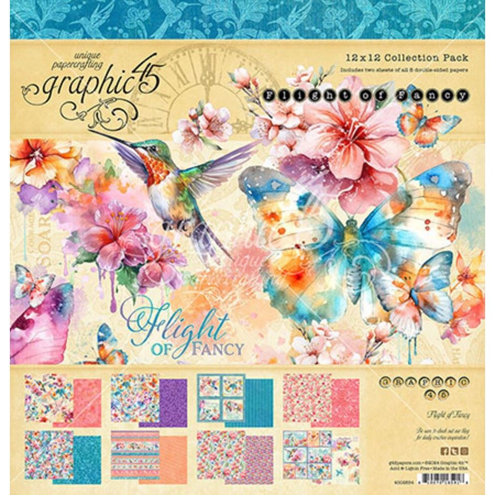 Blocco di carte Scrap Flight of Fancy Collection Pack