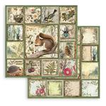 Blocco di carte Scrap Forest