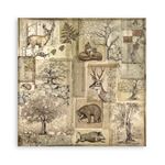 Blocco di carte Scrap Forest