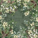 Blocco di carte Vellum Holly & Ivy