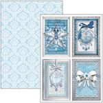 Blocco di cartoncini Scrap A4 Elegance of Blue