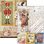 Blocco di cartoncini Scrap A4 The Nutcracker