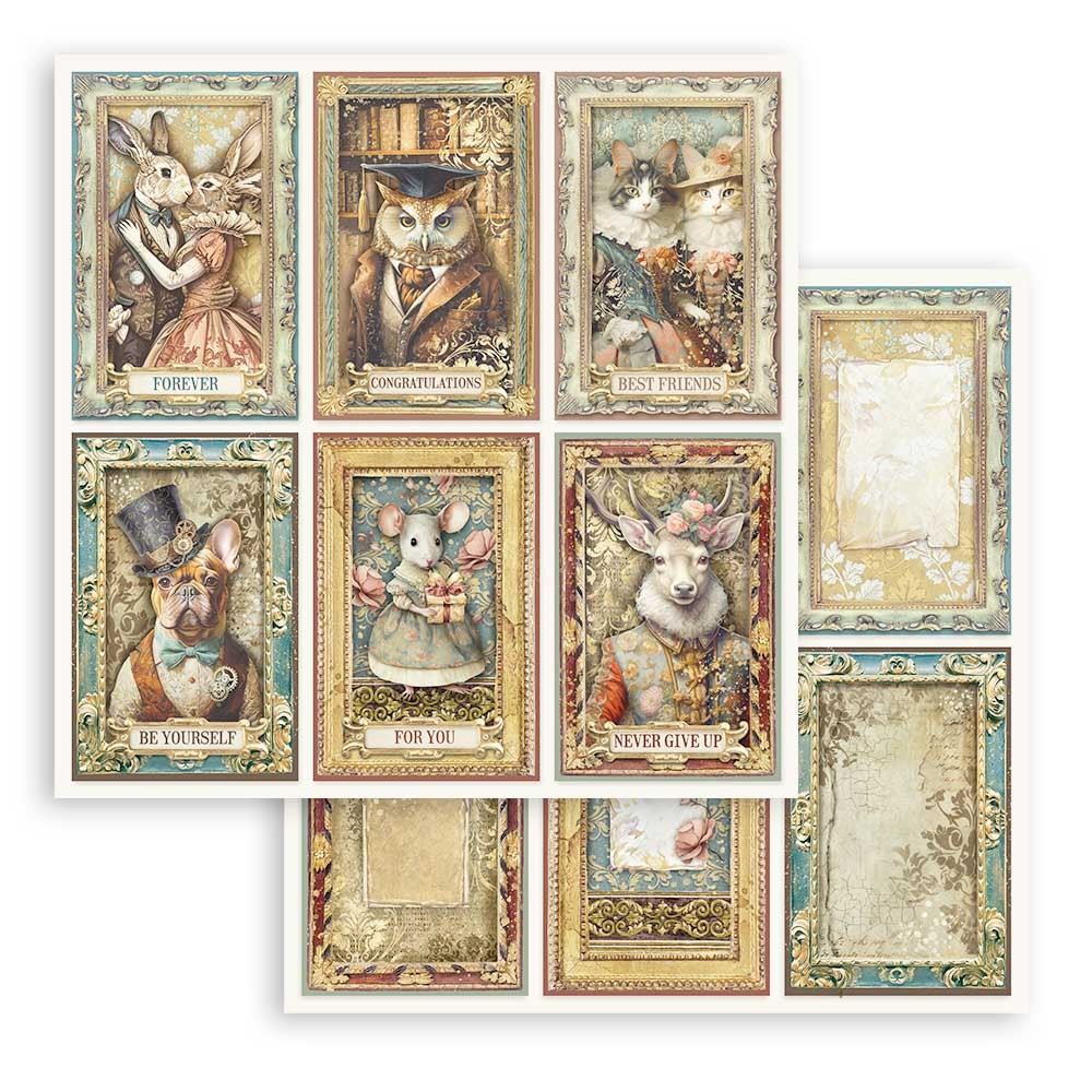 Carta Scrap Alterego 6 cards Stamperia