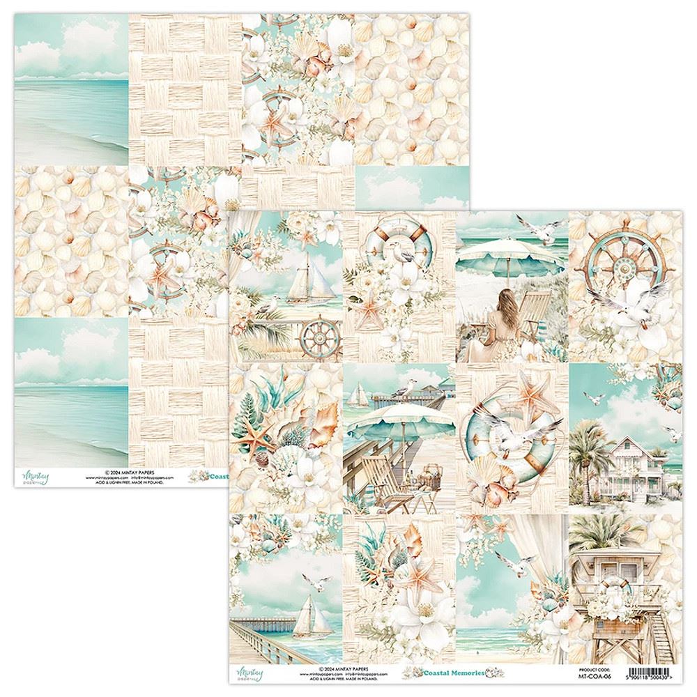 Carta Scrap Coastal Memories Collection