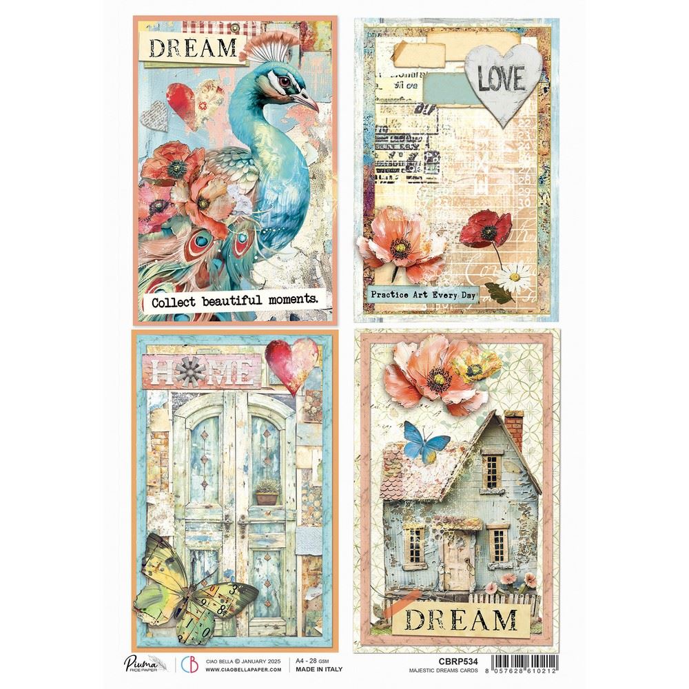 Carta di Riso Majestic Dream Cards A4