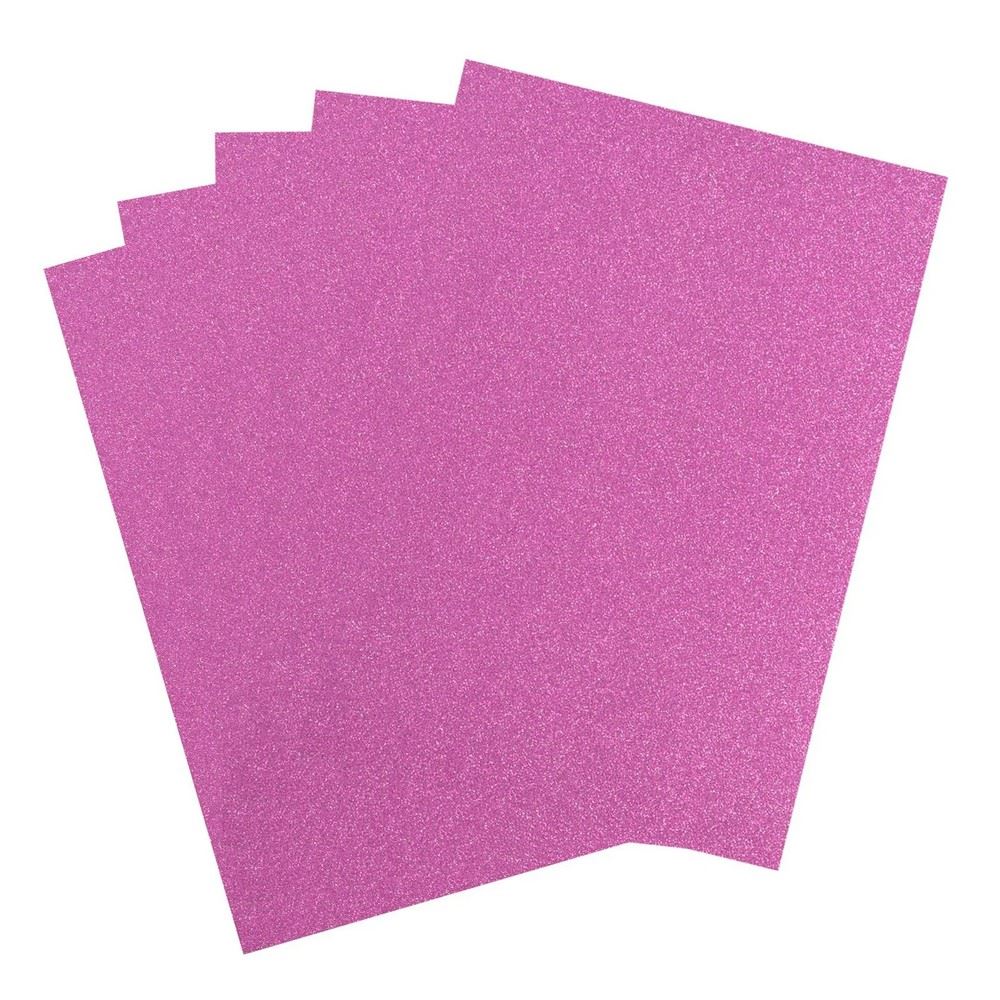 Cartoncini Glitterati color Light Pink
