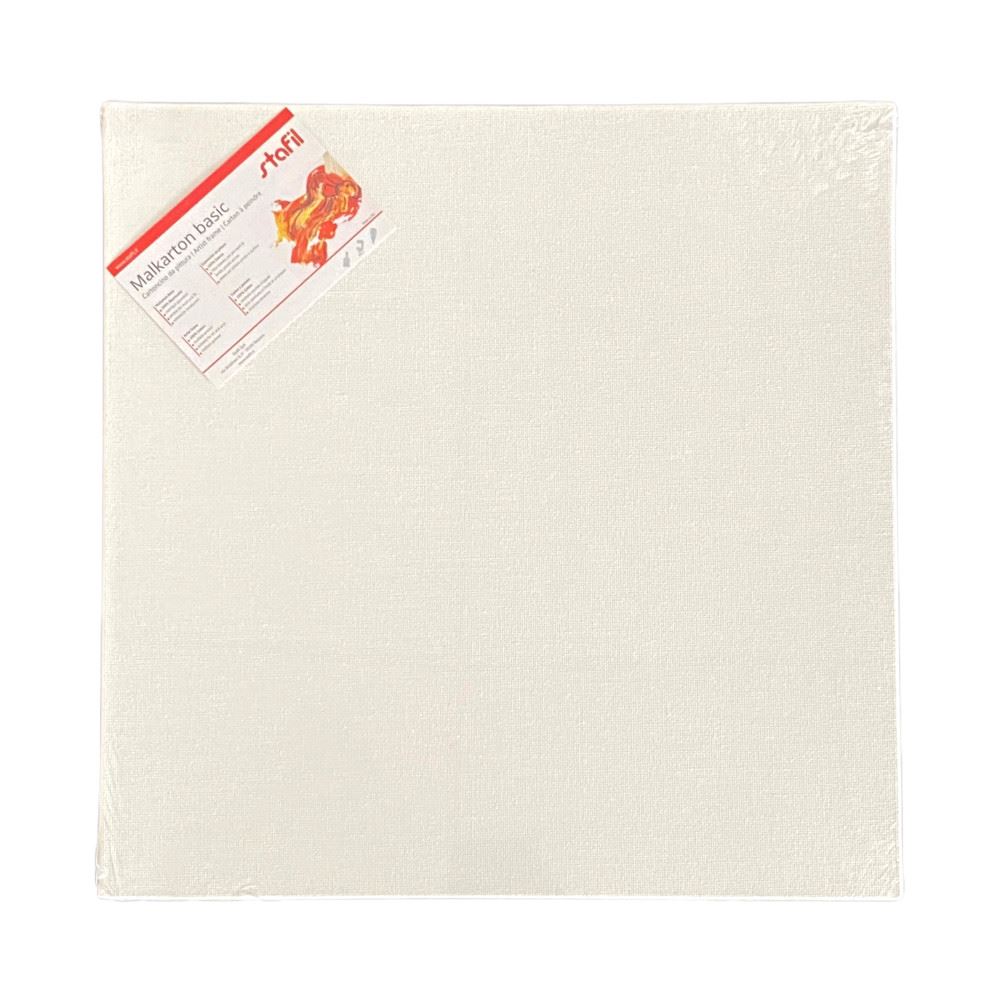 Cartone Telato Bianco cm 30 x 30