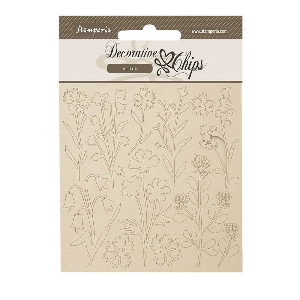 Decorative Chips Forest fiori