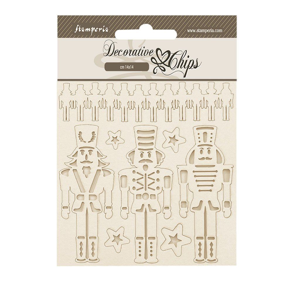 Decorative Chips The Nutcracker soldatini