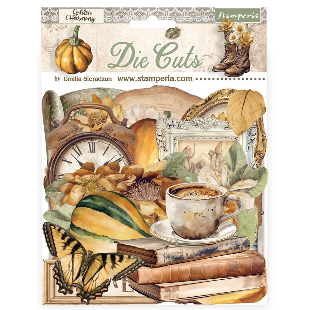 Die cuts Golden Harmony Stamperia