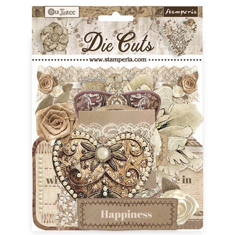 Die cuts Old Lace Stamperia