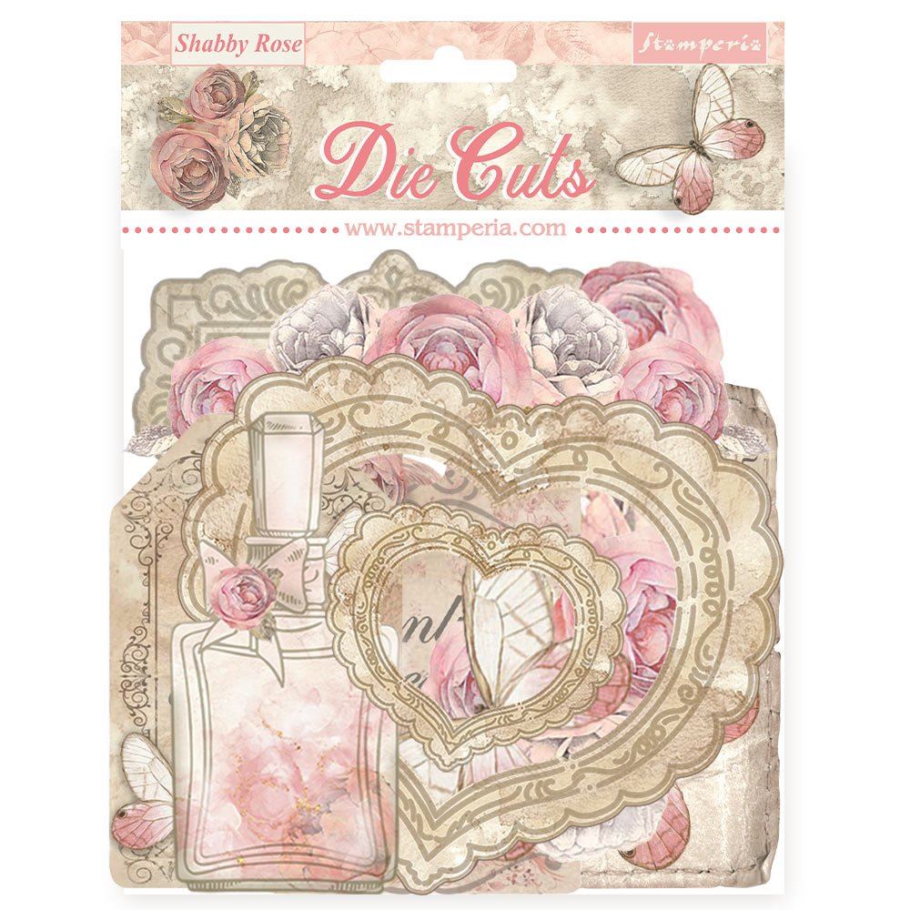 Die cuts Shabby Rose Stamperia