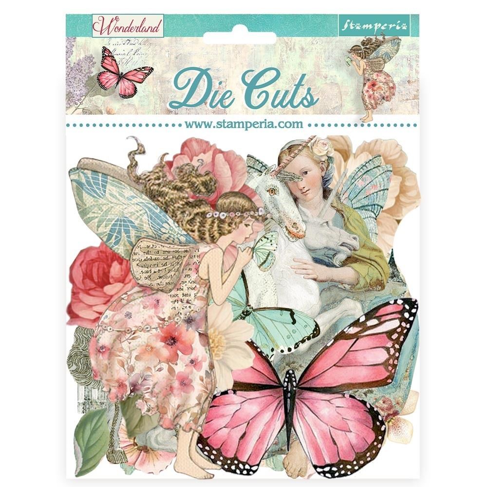 Die cuts Wonderland Stamperia