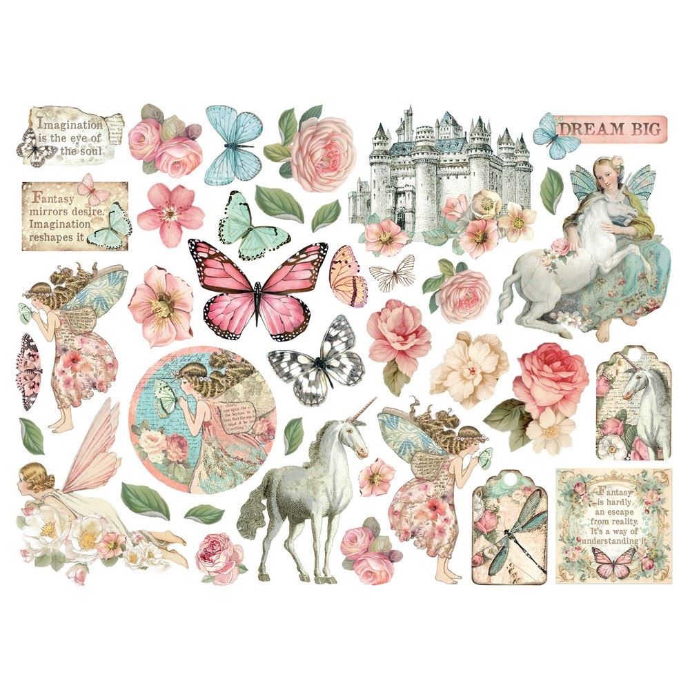 Die cuts Wonderland Stamperia