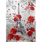 Ethereal Deluxe Paper  Paris Je t'aime Silver A4