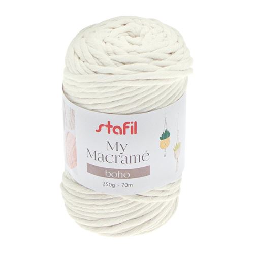 FILO MACRAME' COLOR CAFFE' - Jolly Casa Hobbistica