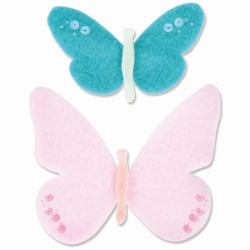 Fustella Bigz Textile Butterflies - Mondo Fai da Te