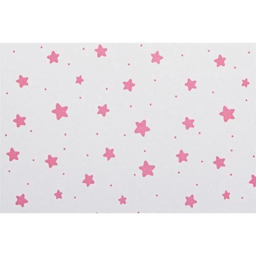 Gomma Crepla Stelle Bianco e Rosa - Mondo Fai da Te