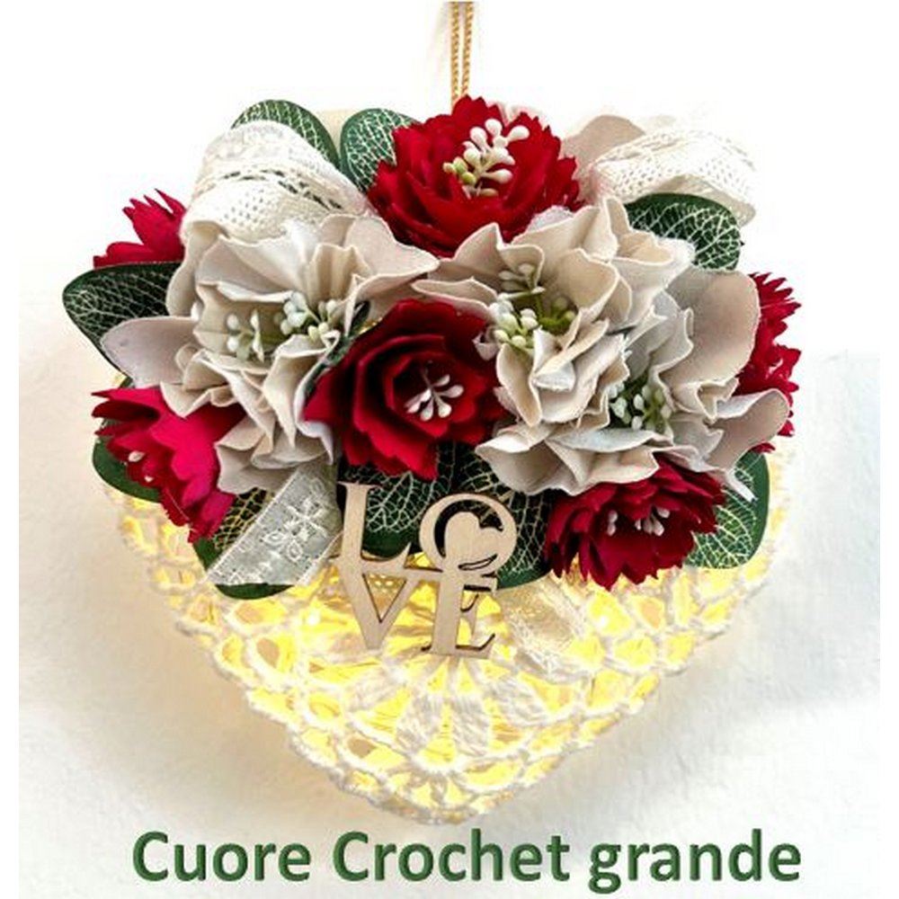 Kit Cuore Crochet grande