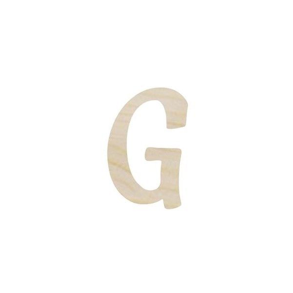 Lettera G in legno cm 6,5 - Mondo Fai da Te