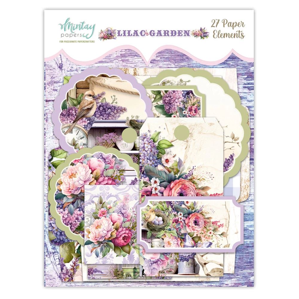 Lilac Garden Paper Elements Mintay