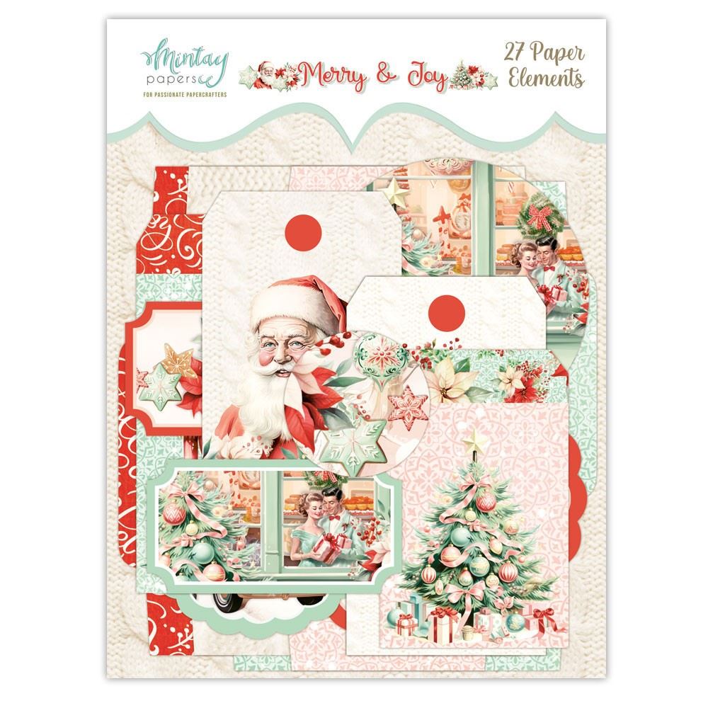 Merry & Joy Paper Elements Mintay