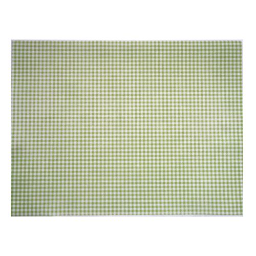 Pannolenci verde salvia/bianco effetto pizzo Stafil 90 x 50cm