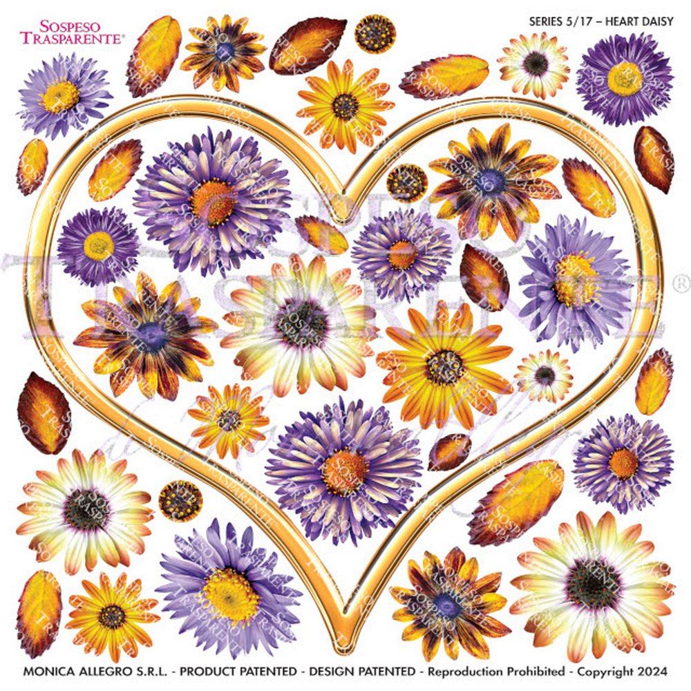 Pellicola Modellabile Heart Daisy Serie 5