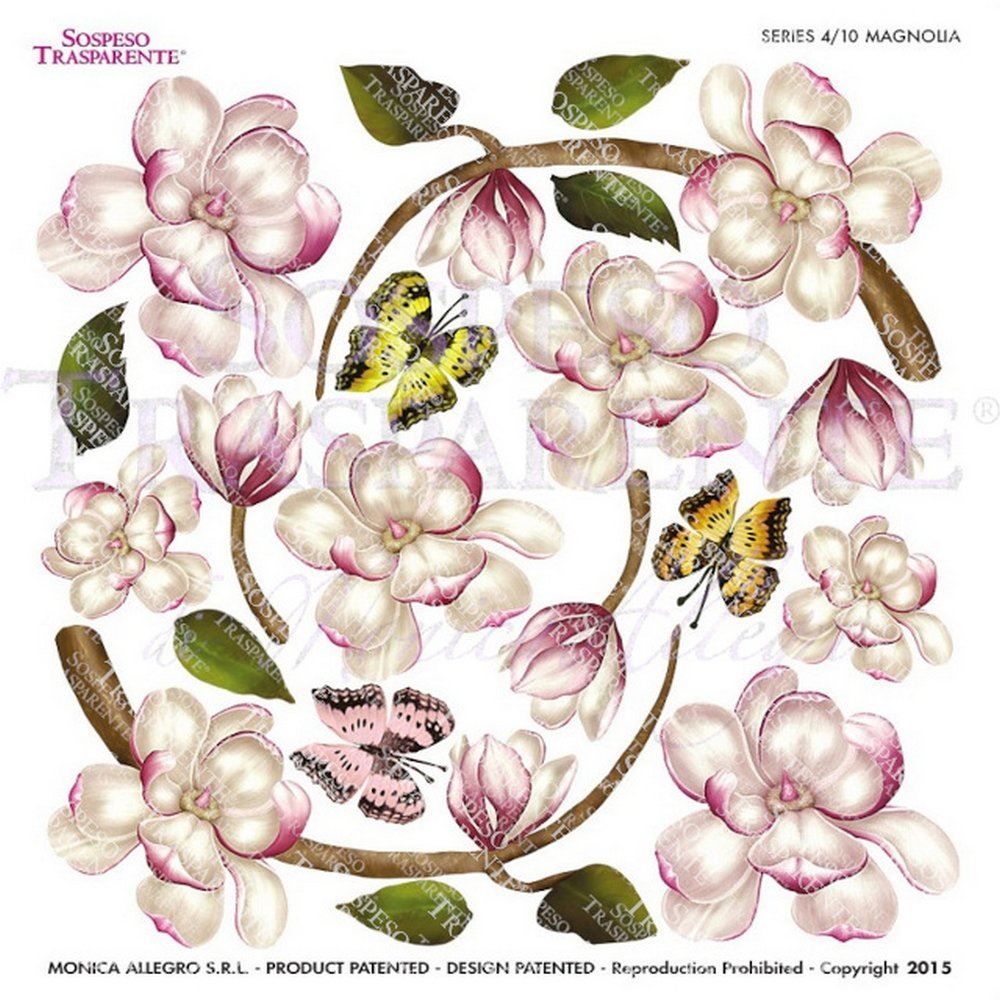 Pellicola Modellabile Magnolia Botany Serie 4