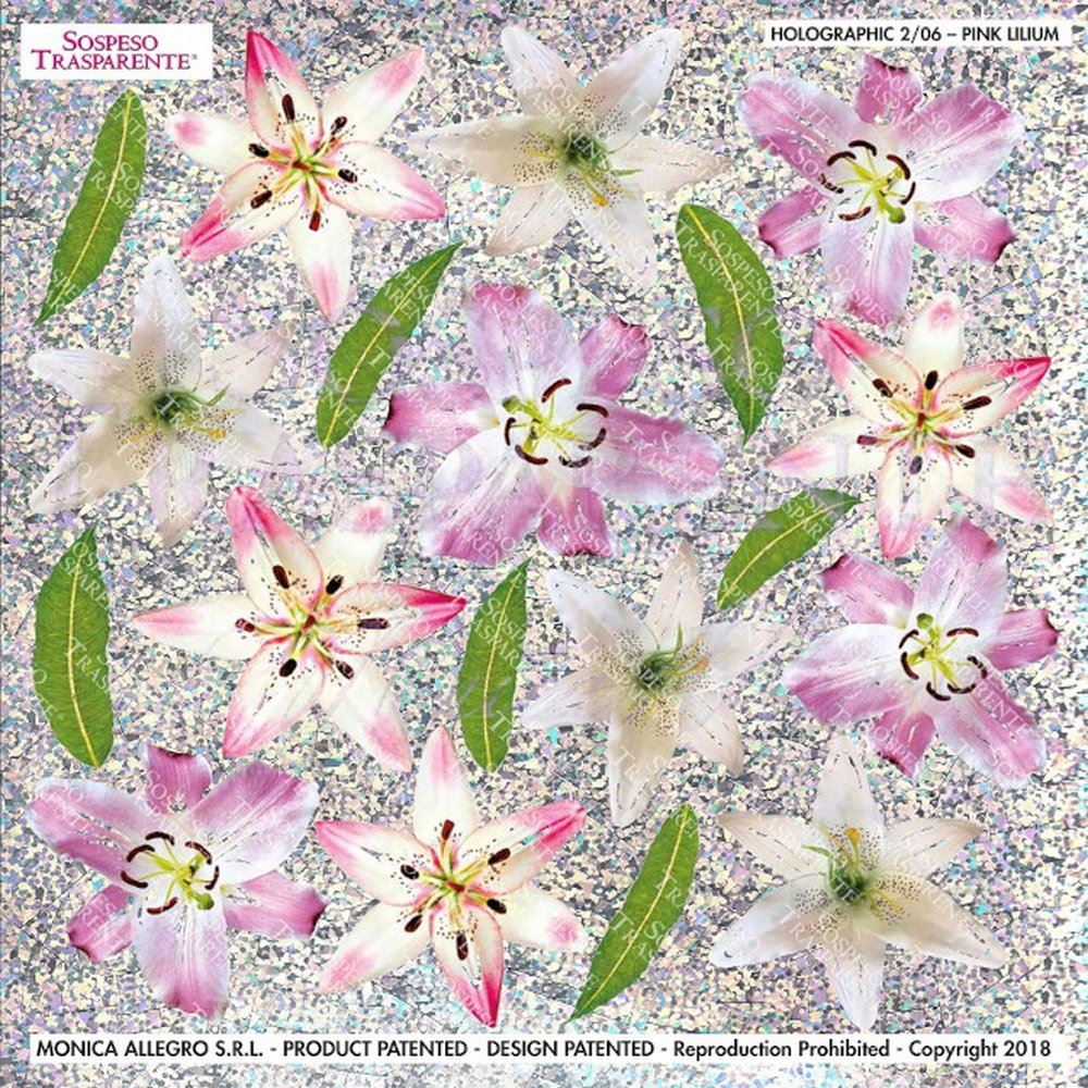 Pellicola Olografica Modellabile Pink Lilium