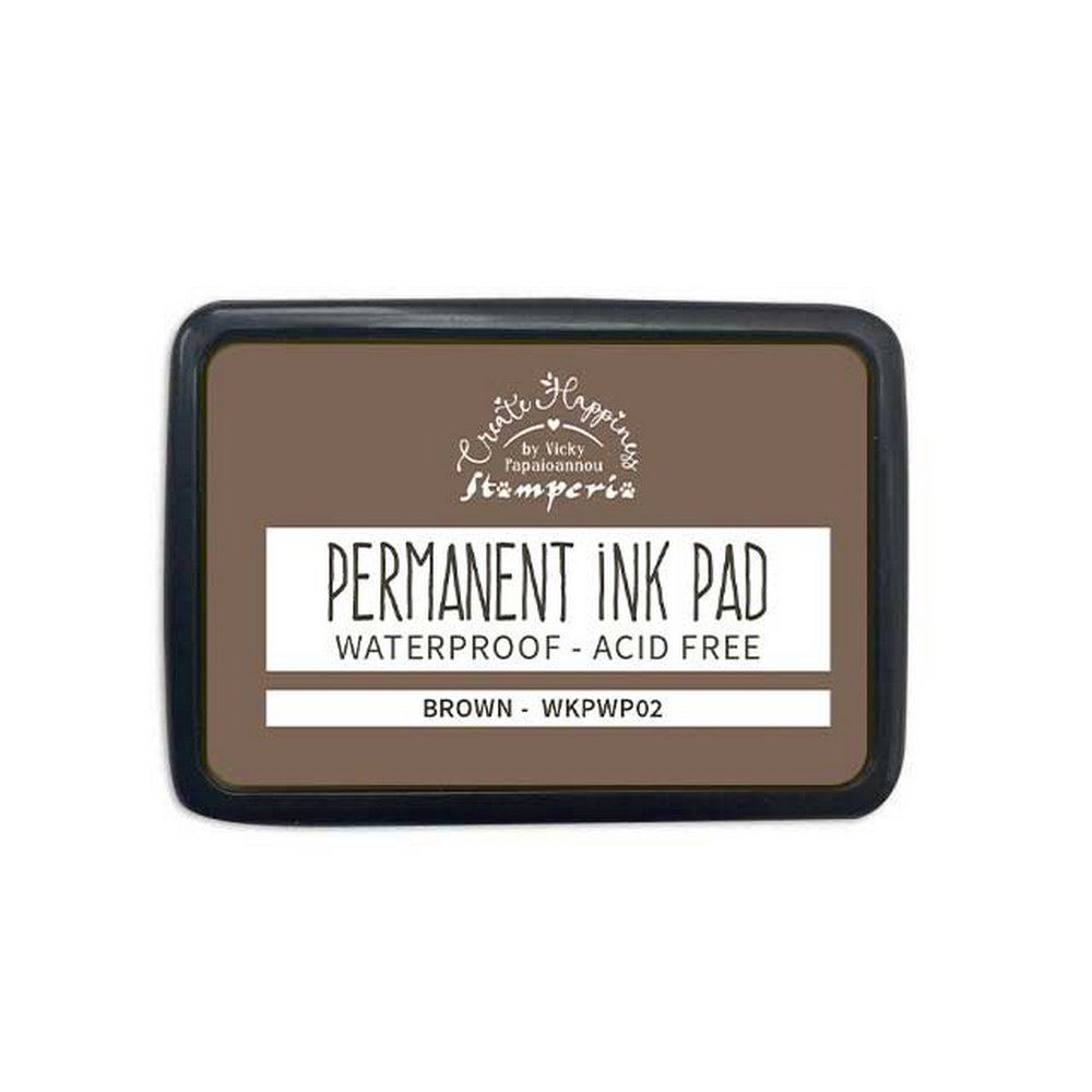 Permanent Ink pad Brown Stamperia