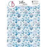 Set 6 Carte Vellum Elegance of Blue A4