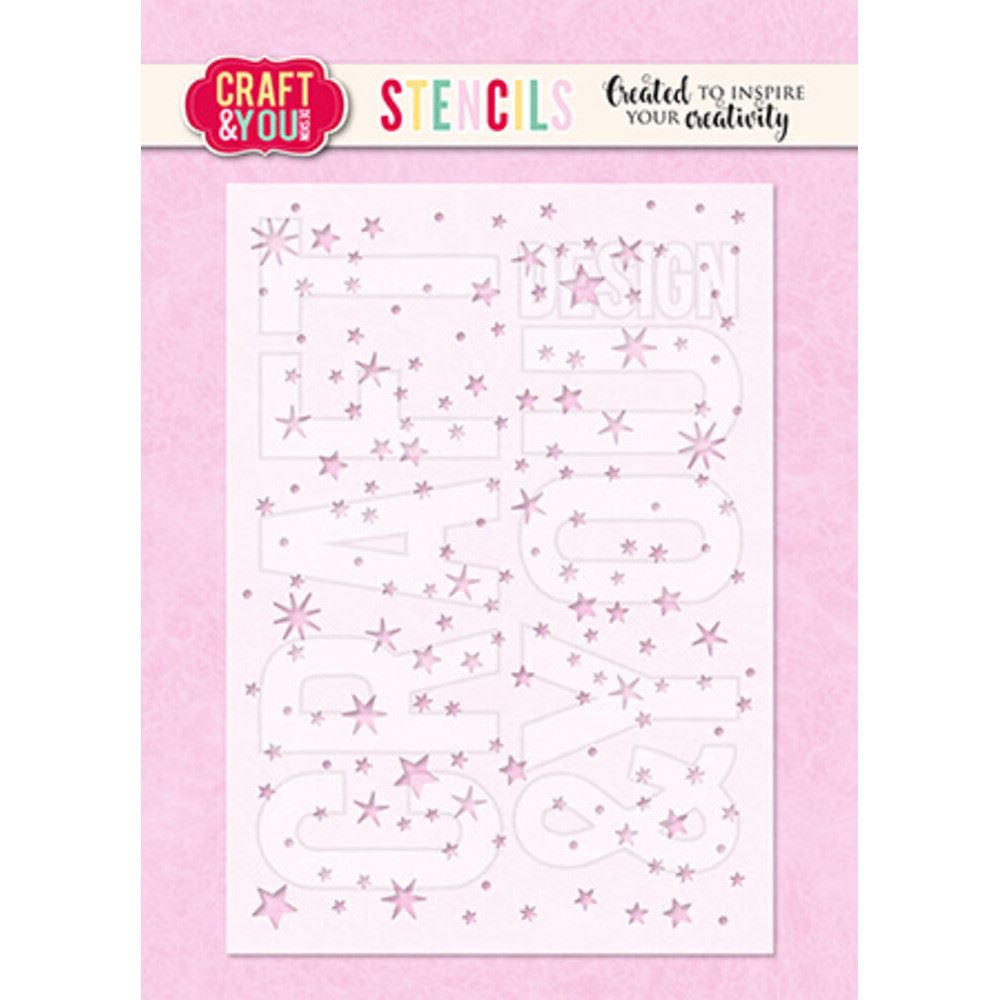 Stencil Stars Stelline