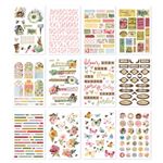 Stickers Book Spring Garden Simple Stories