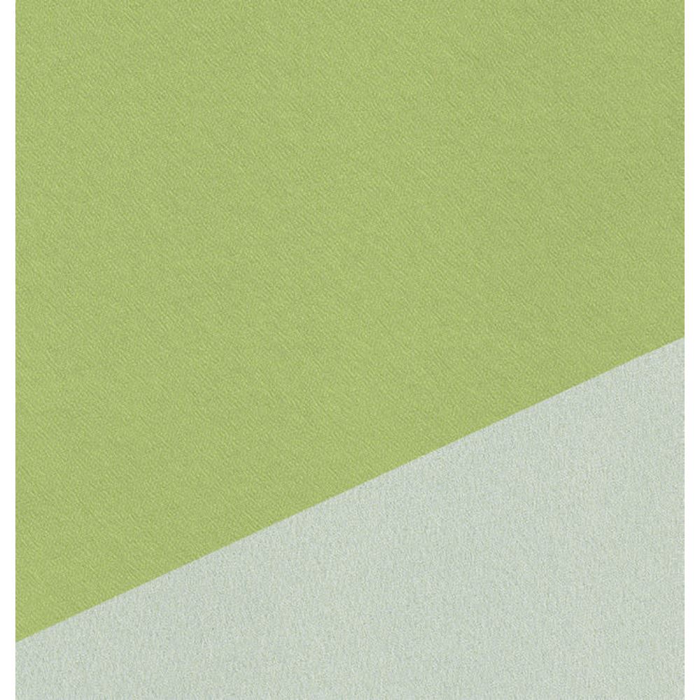 Tessuto Primette Verde Reseda e Bianco