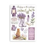 Washi pad Lavender