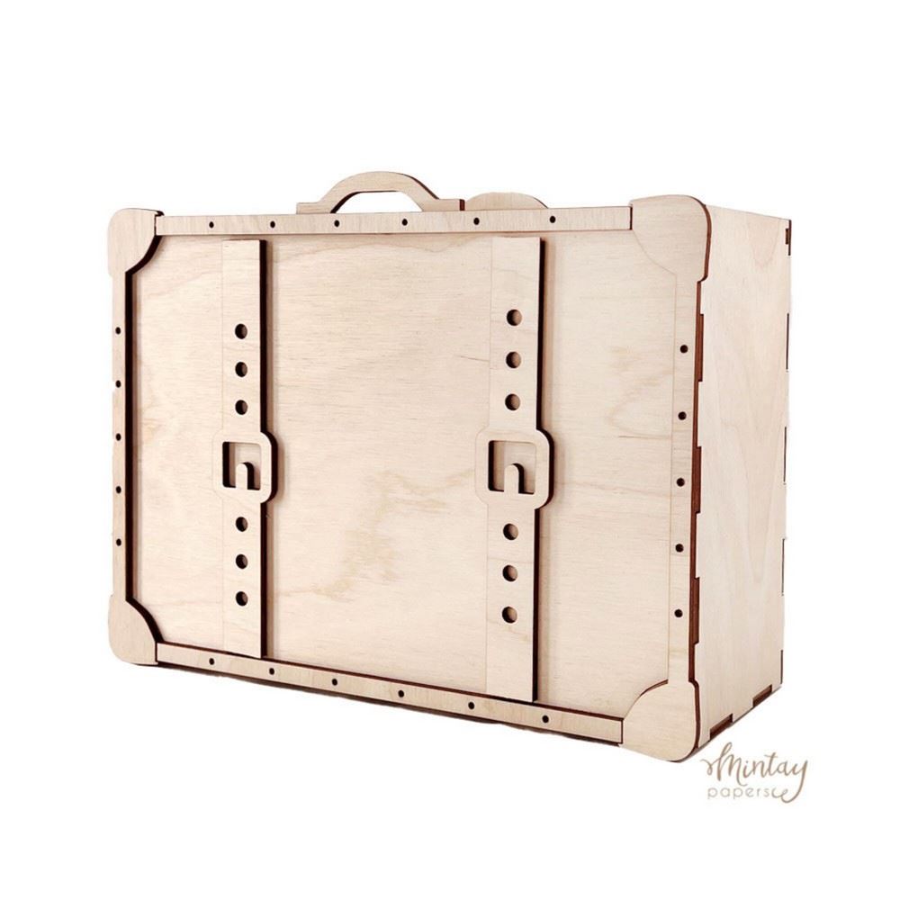 Woodies Decor Suitcase Box Mintay